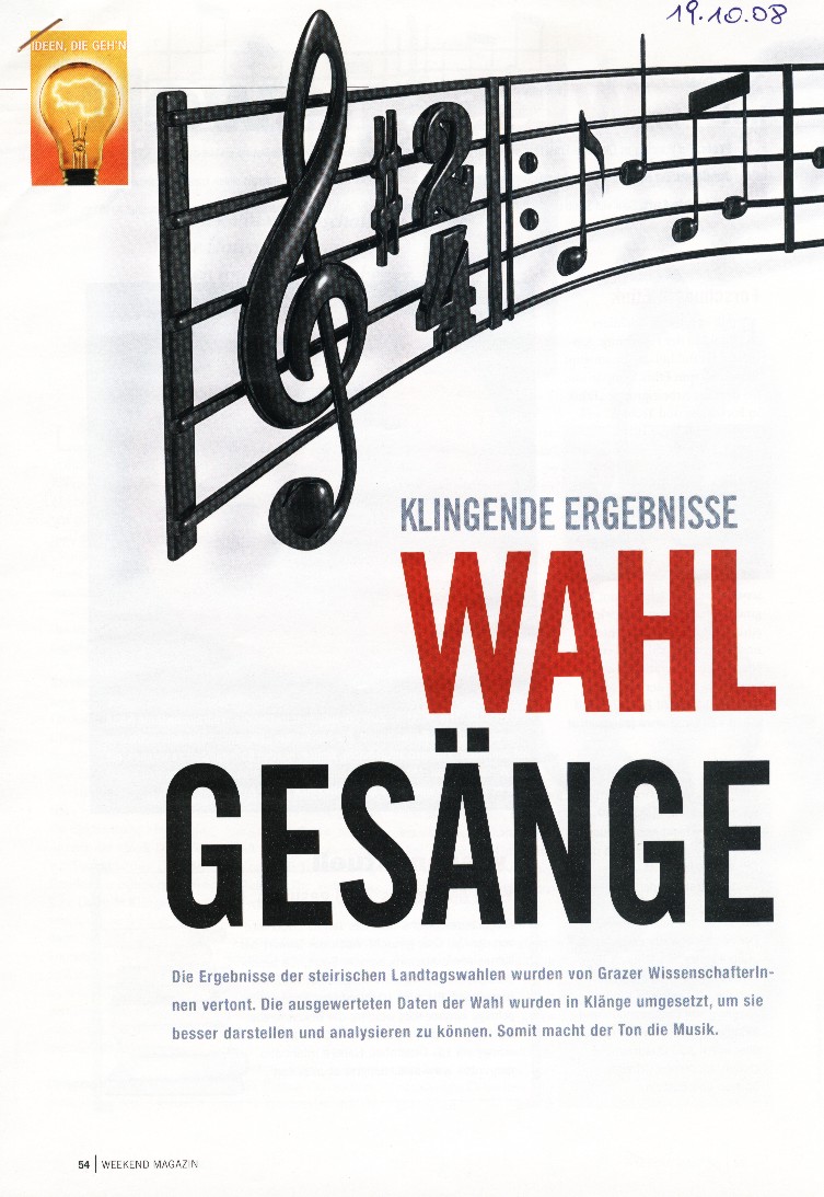 Wahl Gesnge 1