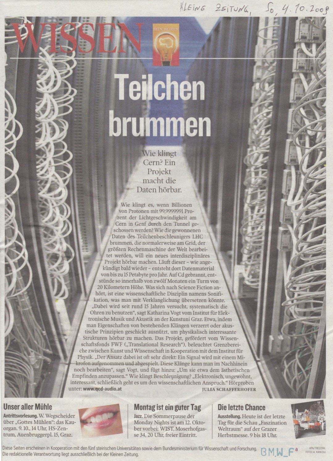 Teilchen brummen